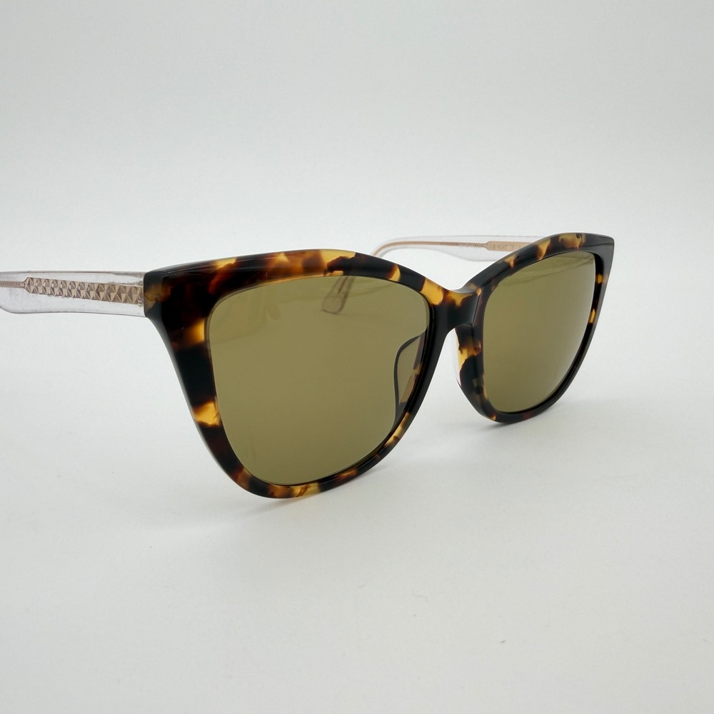 Nicole Miller Cat Eye Eyeglass Frames Tortoise 56-16-135 Womens